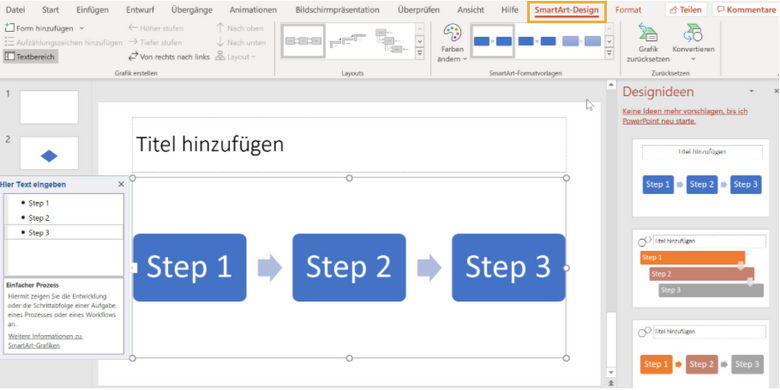 PowerPoint SmartArt Design