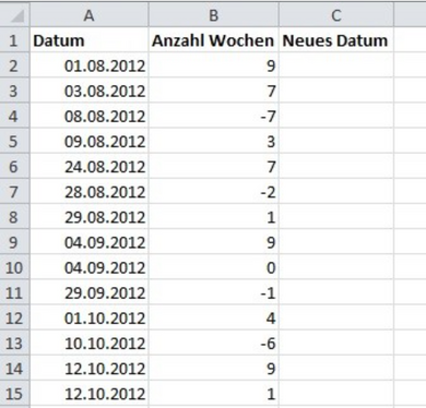 Excel: Wochen berechnen - so gehts mit einer Formel