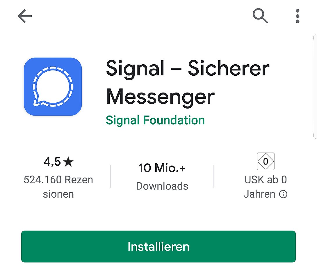 instaling Signal Messenger 6.31.0