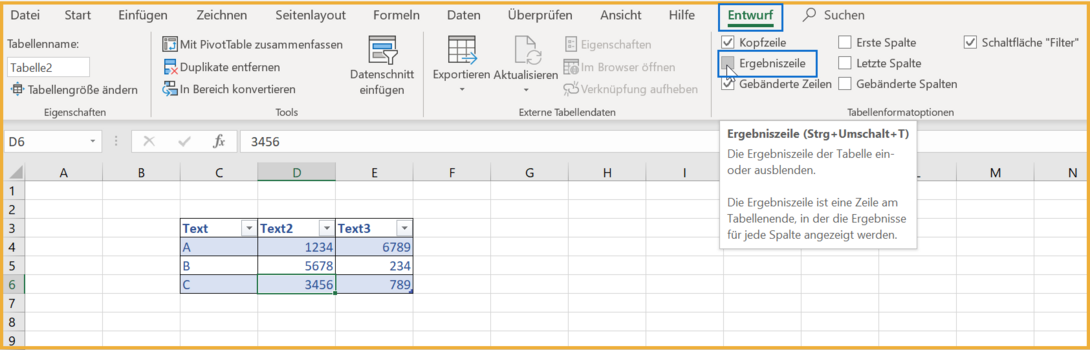 Excel Tabellen Der Aufbau Im Berblick Computerwissen De