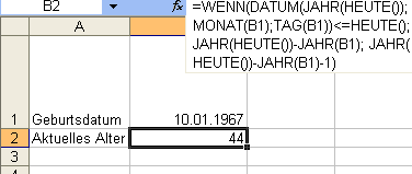 So rechnen Sie das Lebensalter aus So rechnen Sie das Lebensalter aus
