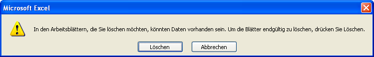 Warnmeldungen Per Vba Abschalten Computerwissen De