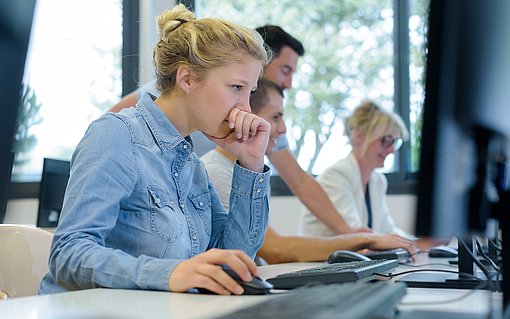 Excel-Tabellen geteilt darstellen Microsoft, Software, Zellen, Spalten